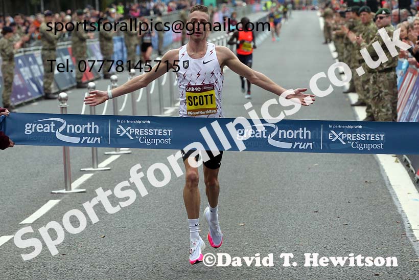Mens Great North Run. Photo: David T. Hewitson/Sports for All Pics